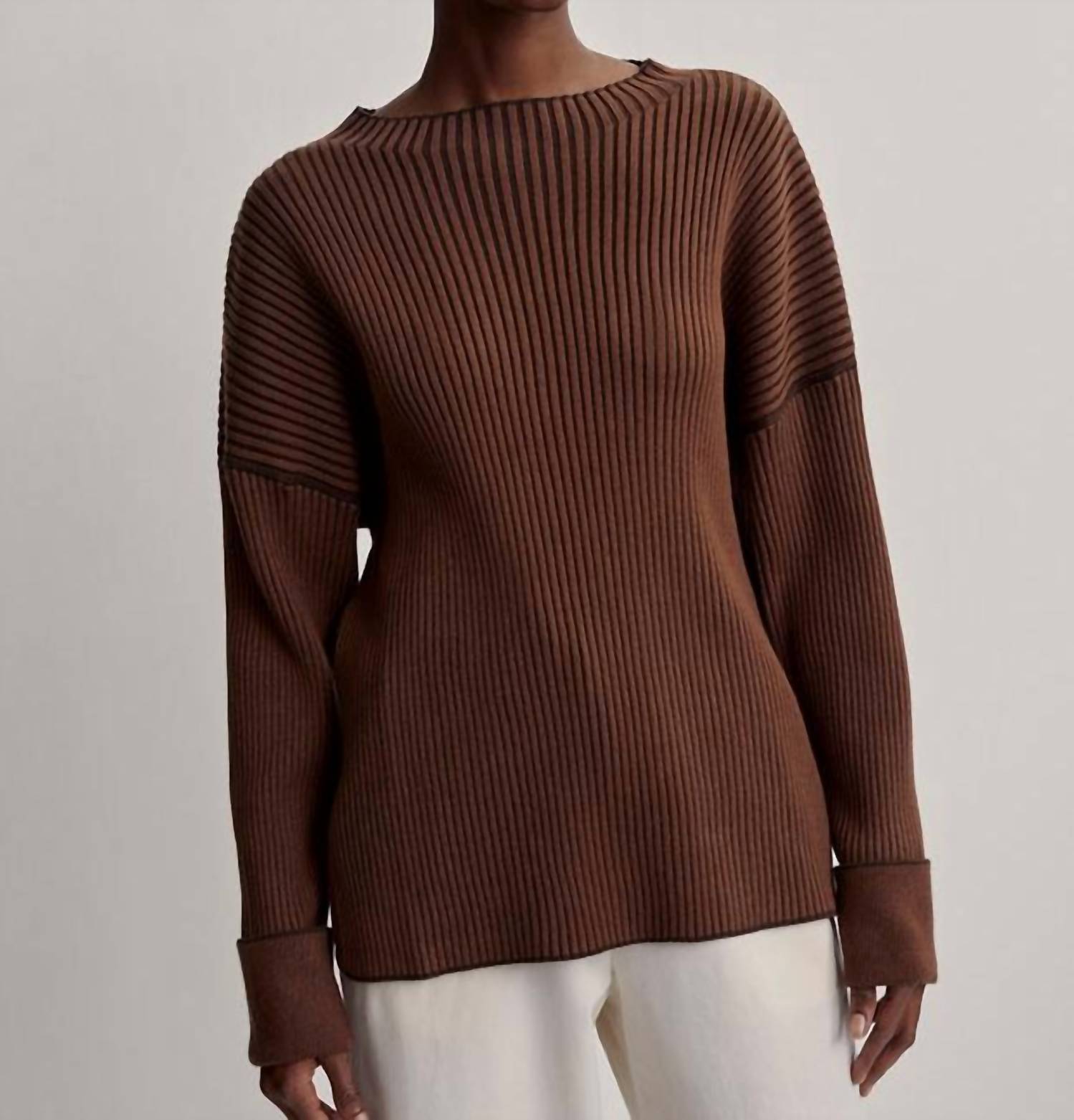 EMILE RIB KNIT SWEATER