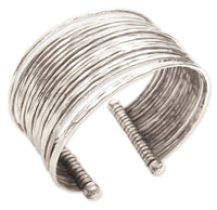 Zad - Women's Wide Wire Cuff Bracelet