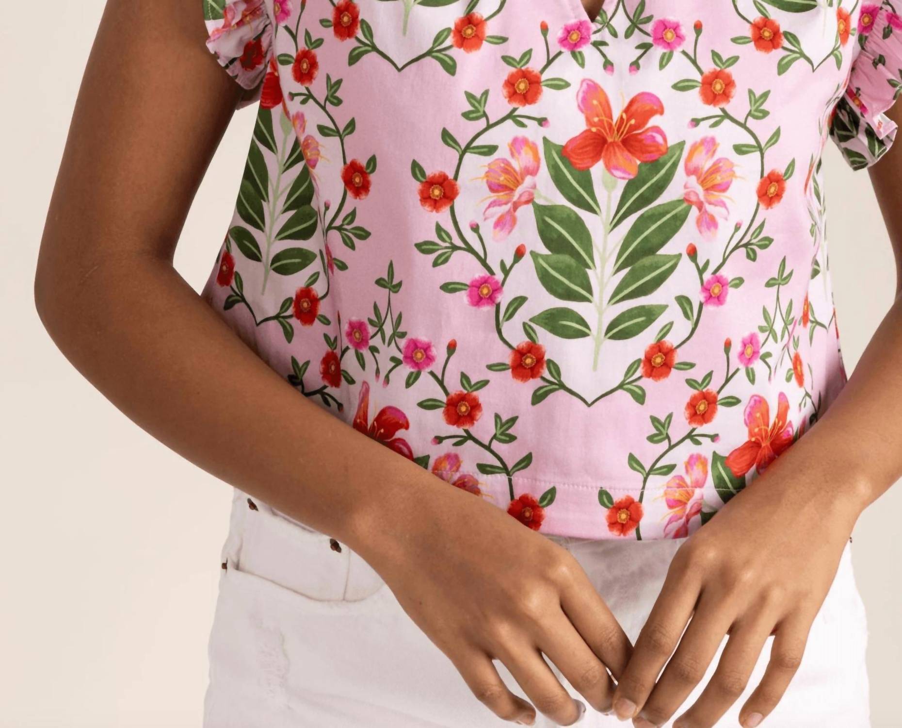 Alden Adair - Gigi V-neck Top