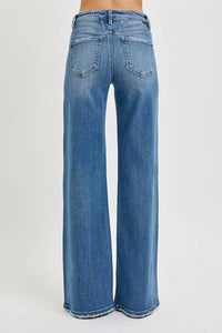 Risen - Olivia Tummy Control Wide Leg Jeans