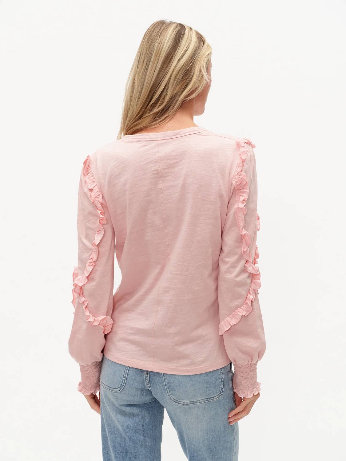 Six/Fifty - Millie Long Lseeve Ruffle Top