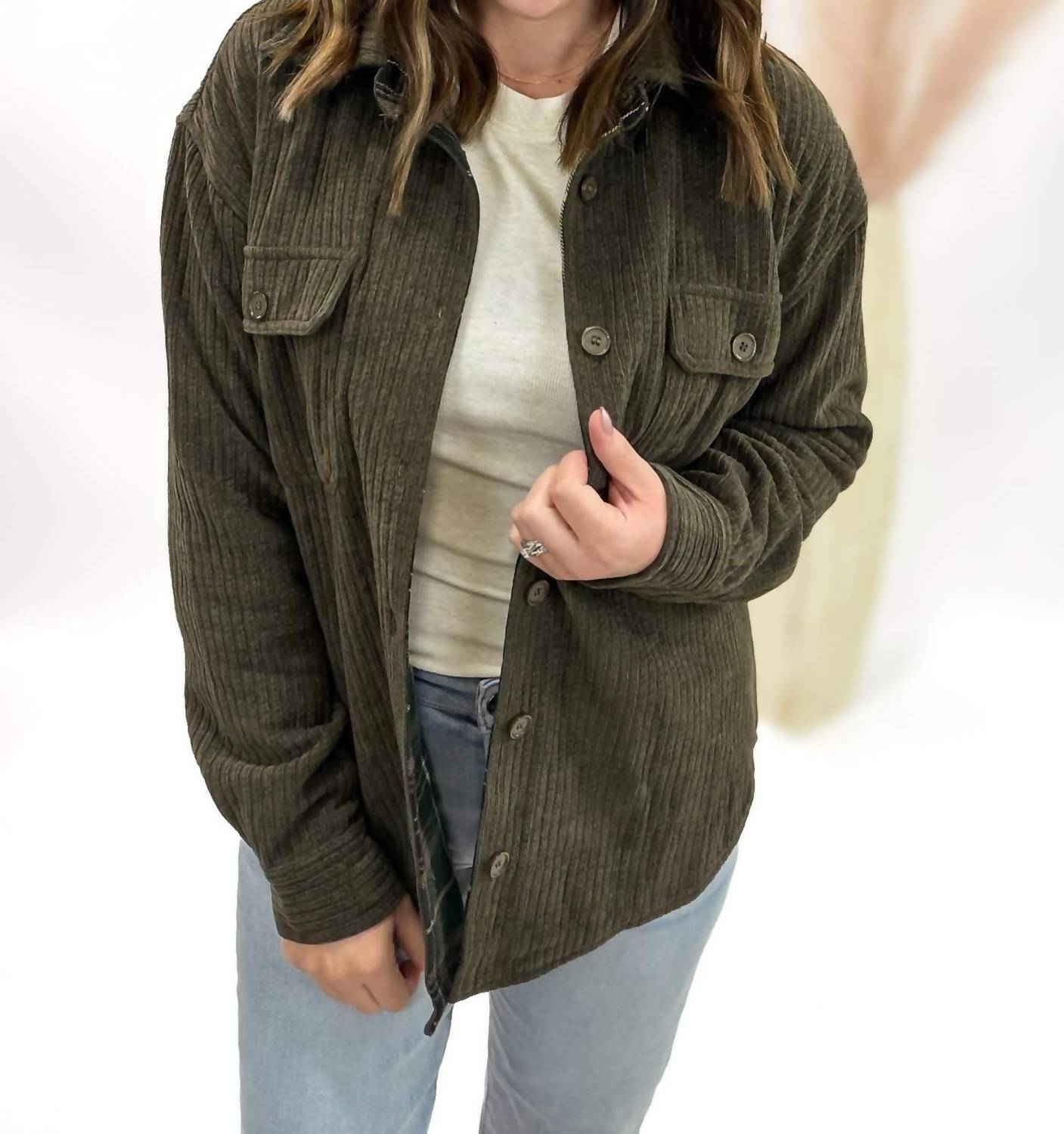 Staccato - Reversible Plaid Jacket