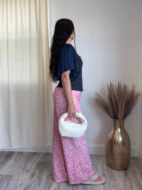 Frnch - Brittany Floral Wide Leg Pants
