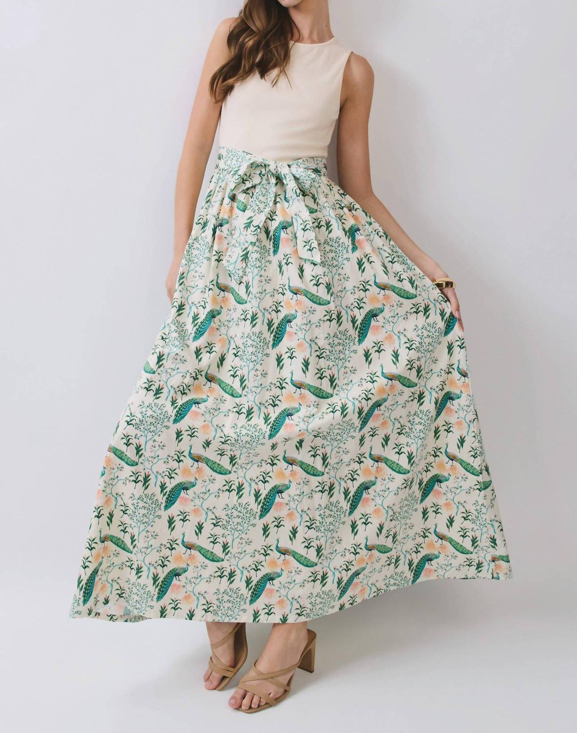 Tcec - Karsen Contrast Maxi Dress