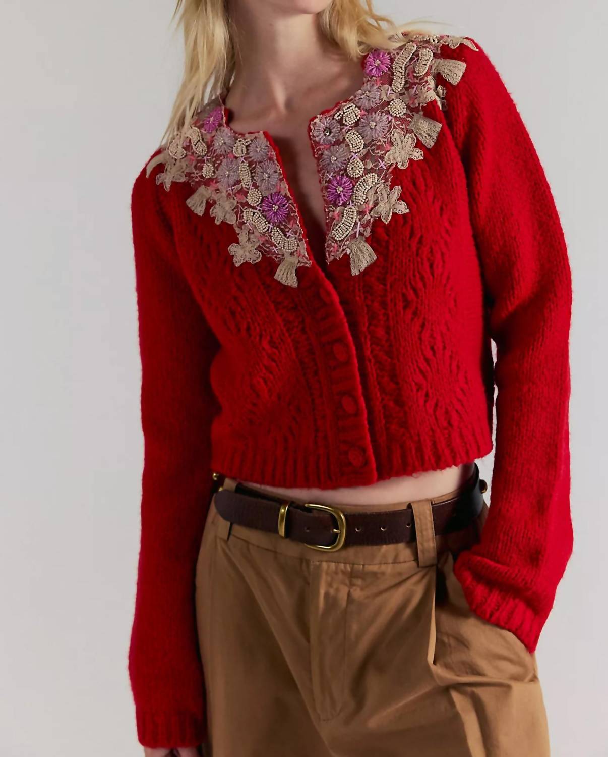Free People - Pixie Long Sleeve Cardigan
