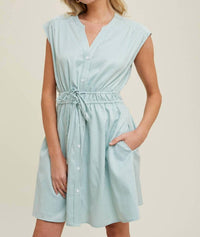 Wishlist - Women's Natasha Striped Mini Shirt Dress