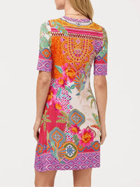 Johnny Was - Janie Favorite Elbow Sleeve Swing Dress