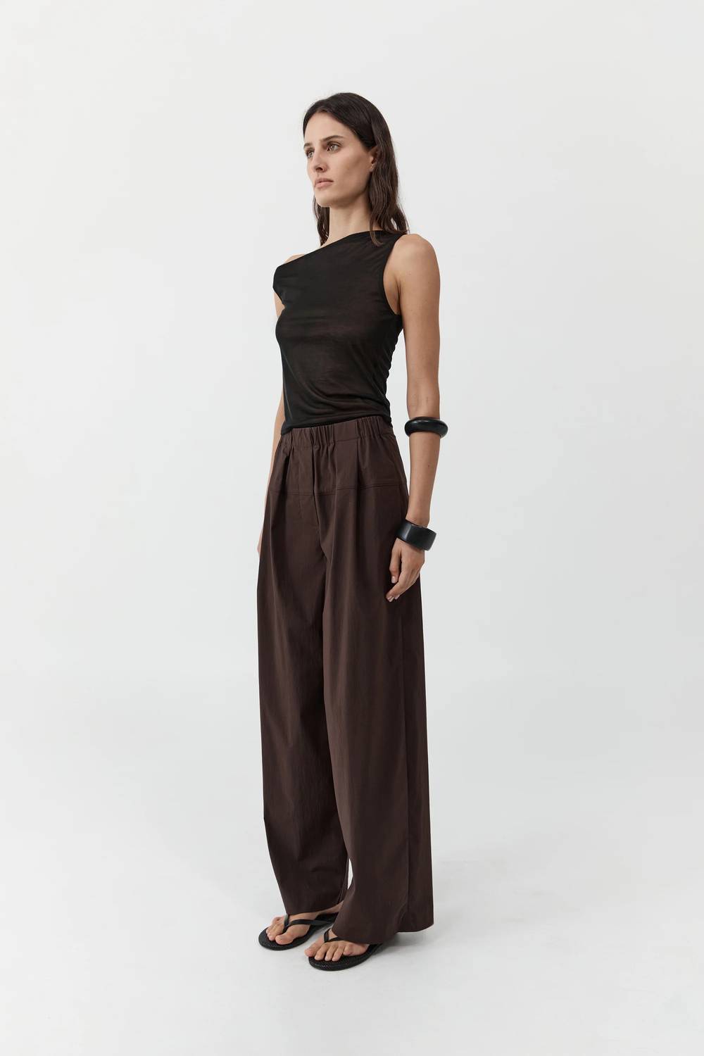 St. Agni - Relaxed Pleat Pants
