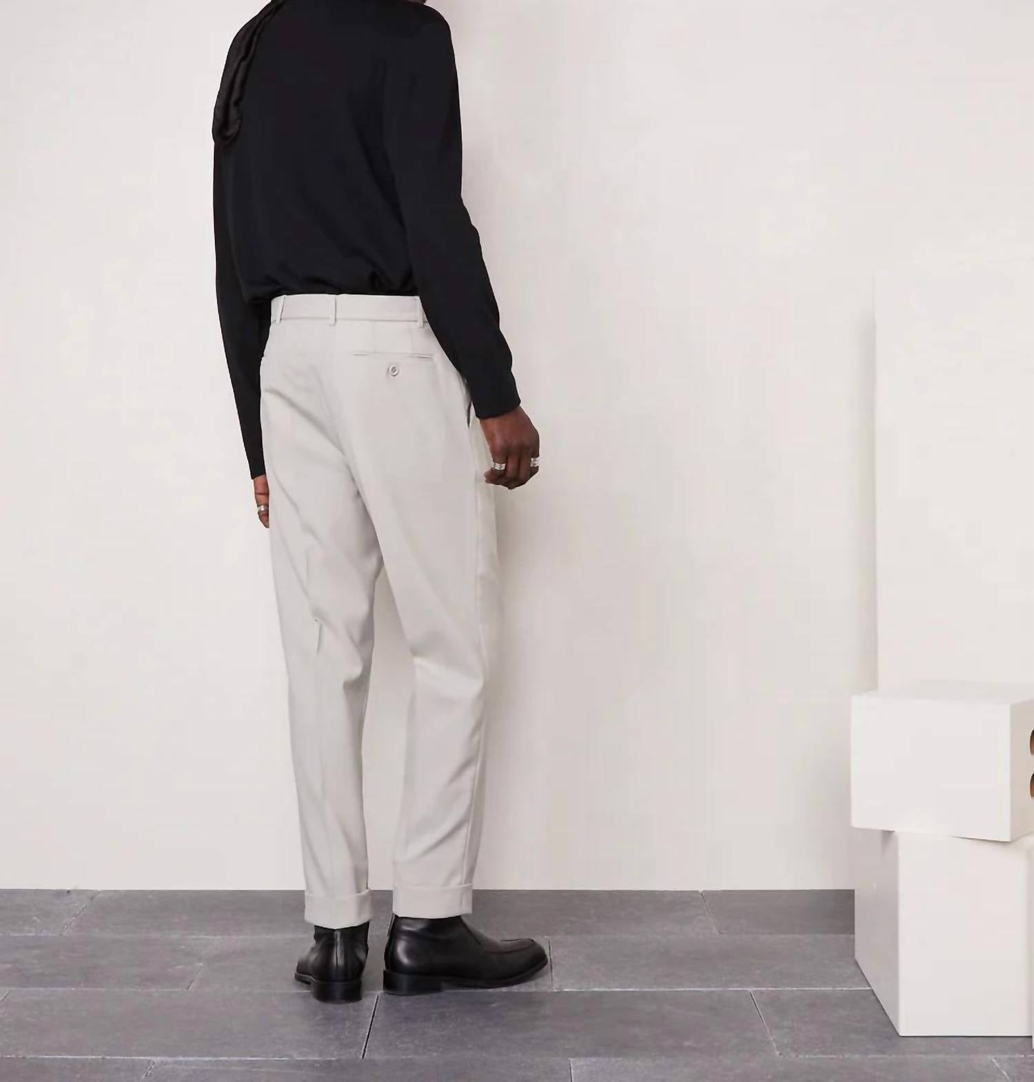 Officine Générale - Hugo Cropped One-Ply Pants