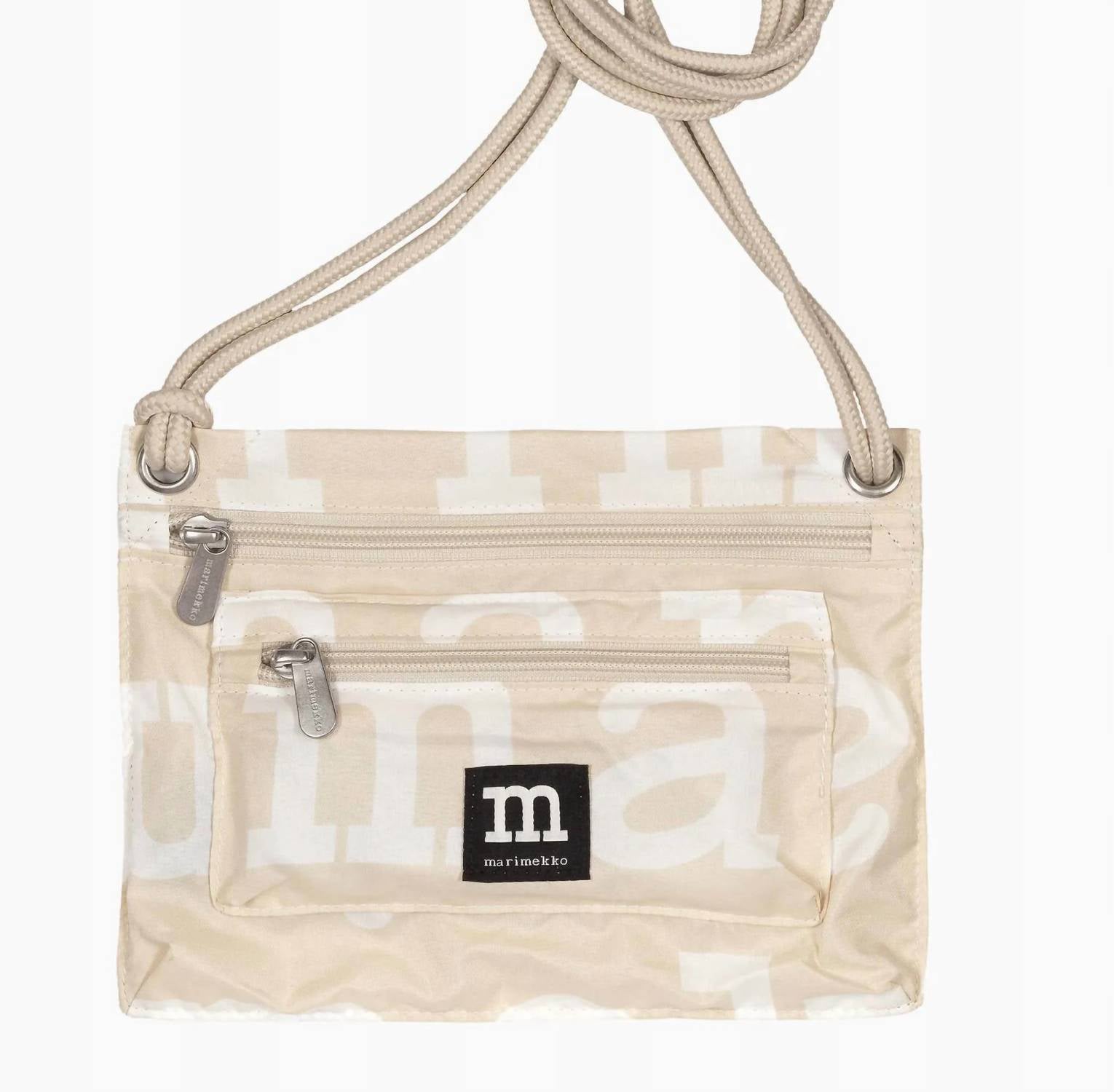 Marimekko Women's Smart Travel Bag in oyster beige ecru - women's bag