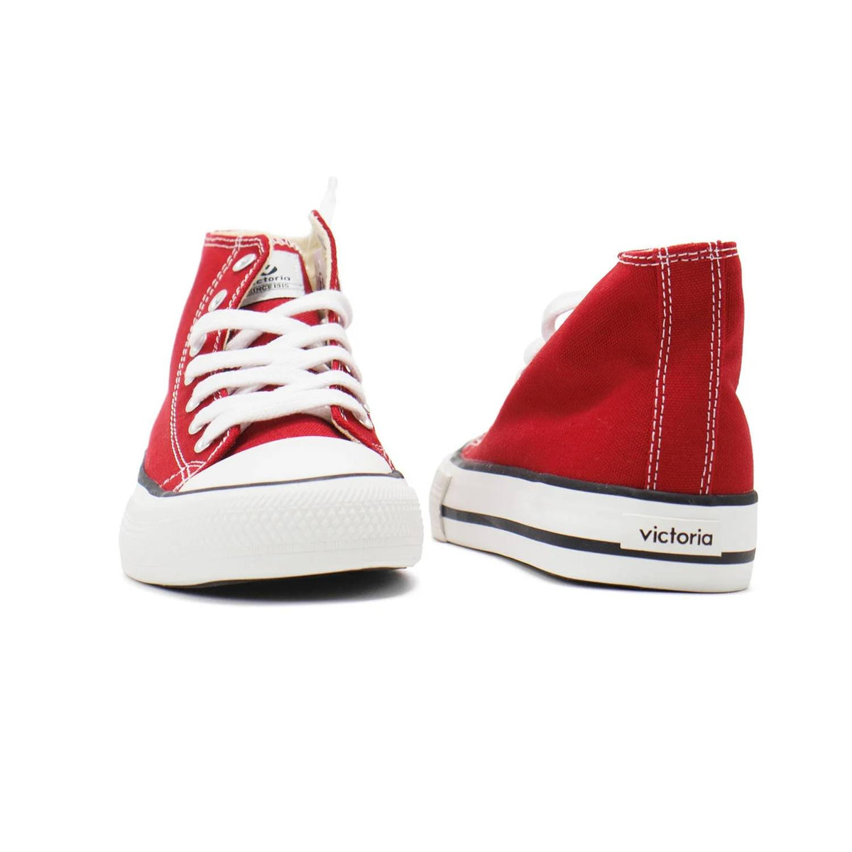 Victoria - Boy's High-top Lace-up Sneakers