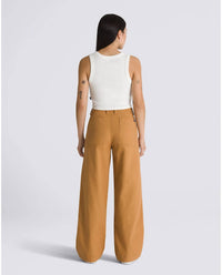Vans Arroyo Wide Leg Cargo Pants in brown sugar - women's pants - alternate view