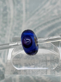 Trollbeads Women's Bubbles Glass Bead Charm in blue - women's accessory