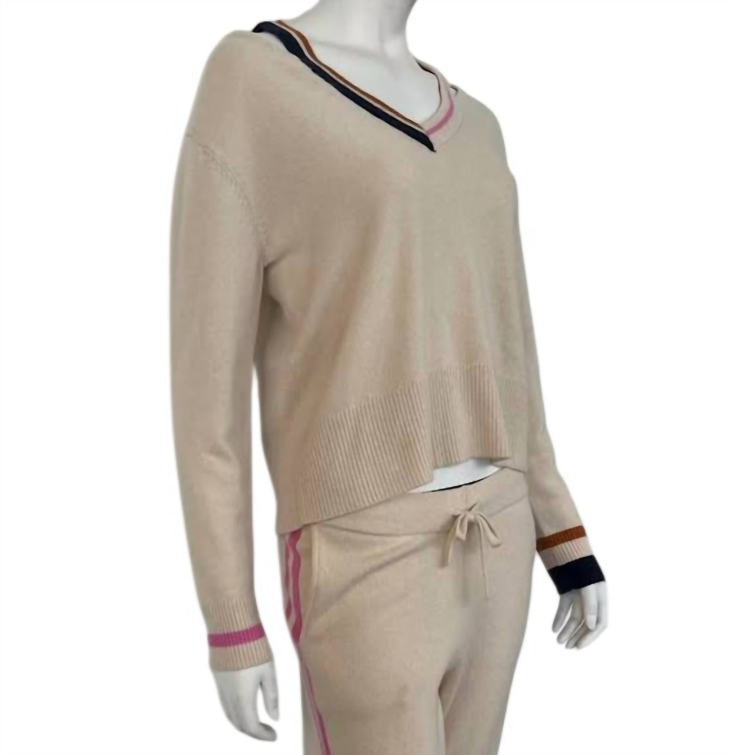 Monrow - Women's Knit And Sweatpant Set