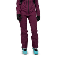 Black Diamond Dawn Patrol Hybrid Pants in blackberry - women's pants - view 4