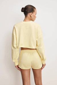 Good American - Terry Cropped Short Set
