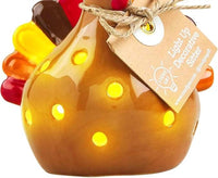 Mudpie - Turkey Pilgram Light Up Sitter