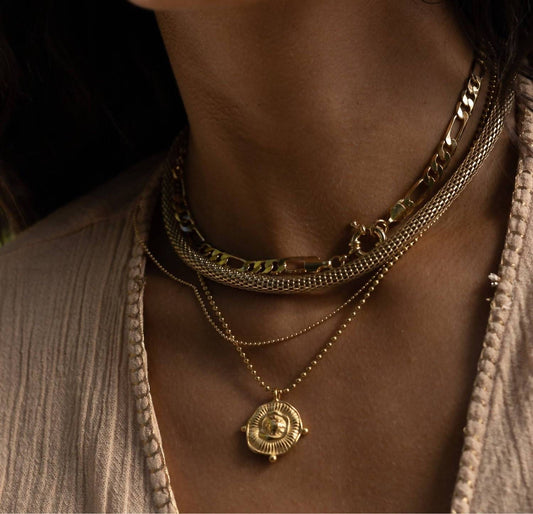 Sahira - Women's Sandra Mesh Choker