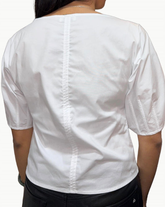 Staud - Didi Short Sleeve Top