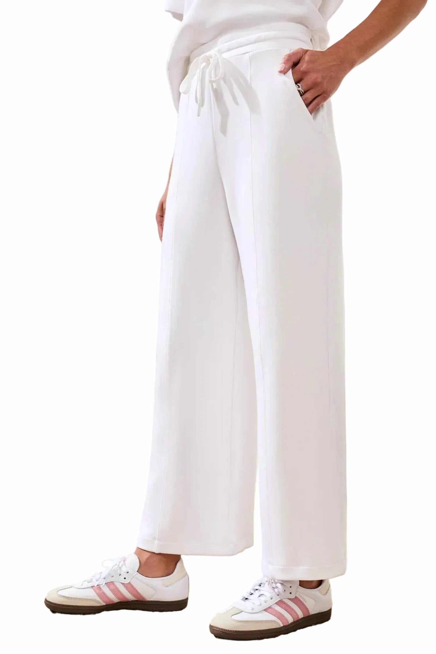 Tribal - Techno Lux Pull-on Capri Pants With Drawcord