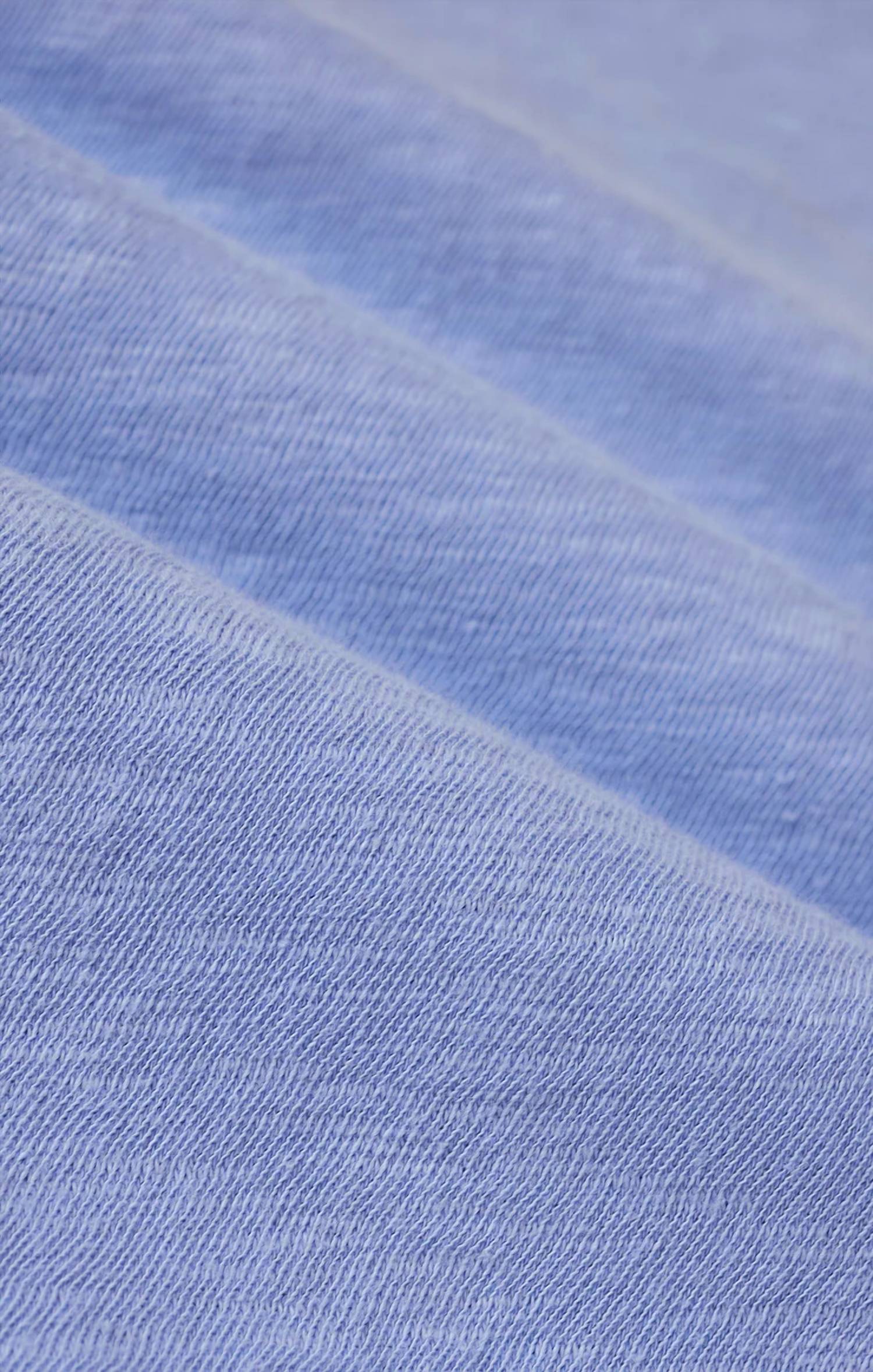 Z Supply Everyday Pocket Tee in barcelona blue - women's t-shirt - alternate view