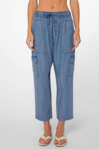 Velvet Heart Lunay Elastic Drawstring Pant in julian - women's pants