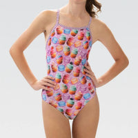 Dolfin - Women's V-back One Piece Swimsuit