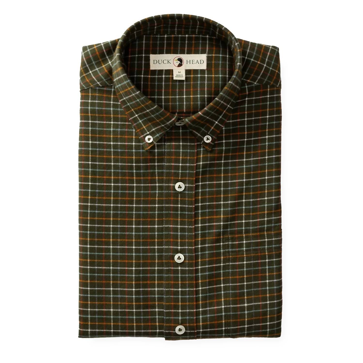 Duck Head - Clement Plaid Cotton Flannel Sport Shirt