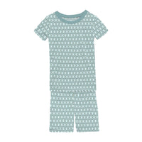 Kickee - Kid's Short Sleeve Pajama Set With Shorts