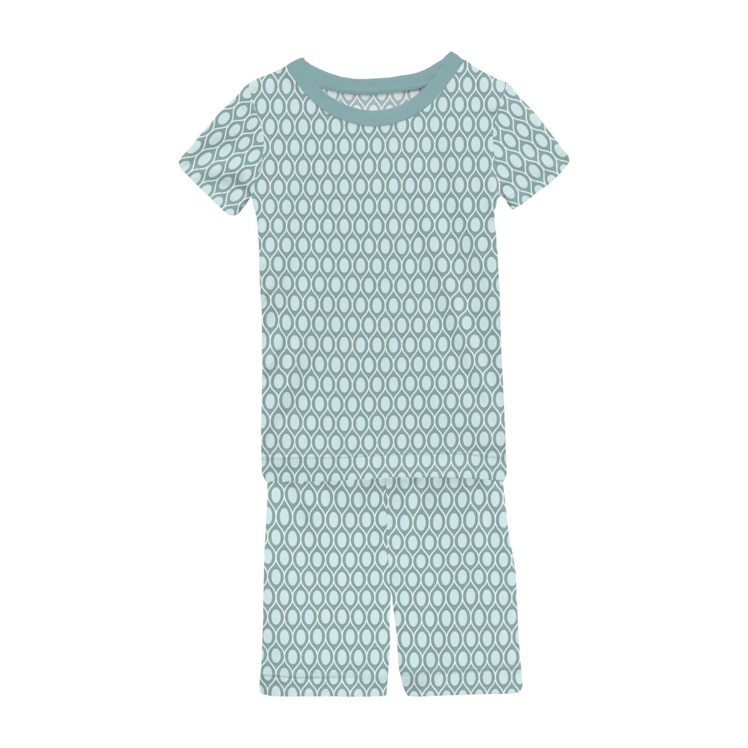 Kickee - Kid's Short Sleeve Pajama Set With Shorts