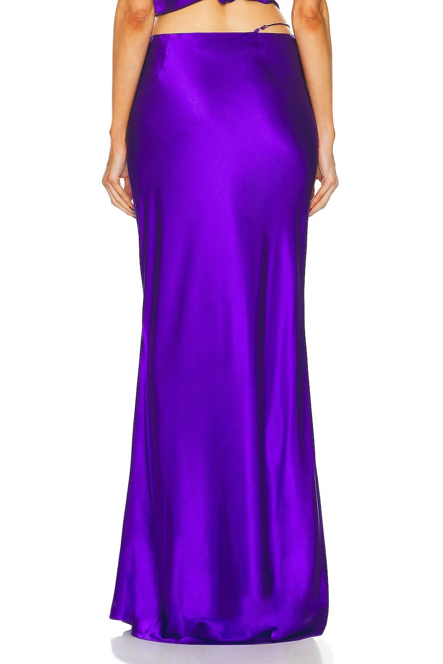 Ser.O.Ya - Silvana Silk Maxi Skirt