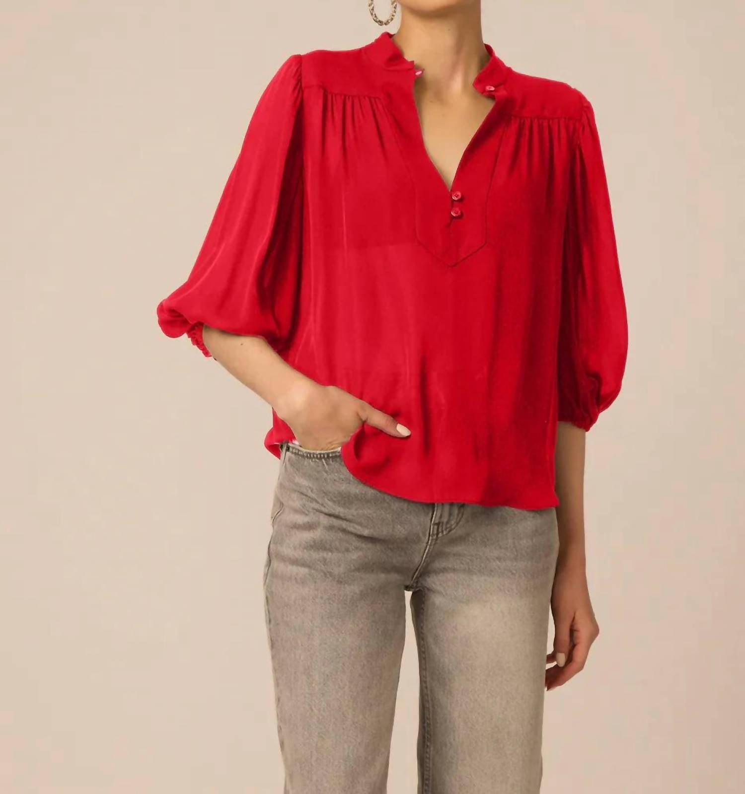 Gilner Farrar - Bethany Silk Blouse