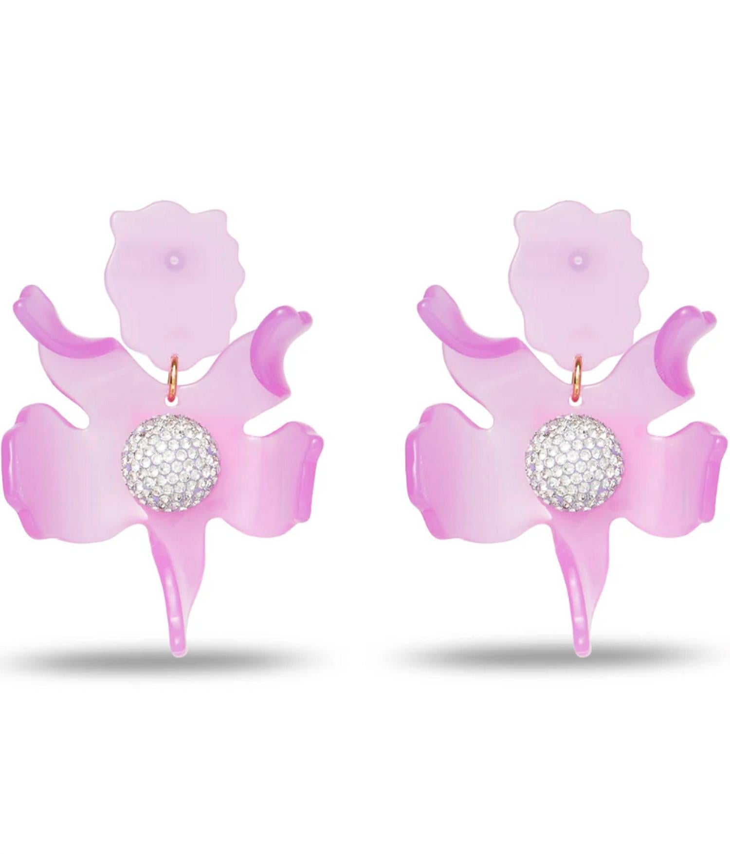 Lele Sadoughi - Crystal Lily Earings