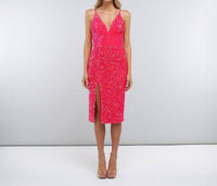 Helsi - Corey Sequin Midi Dress