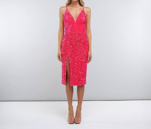 Helsi - Corey Sequin Midi Dress