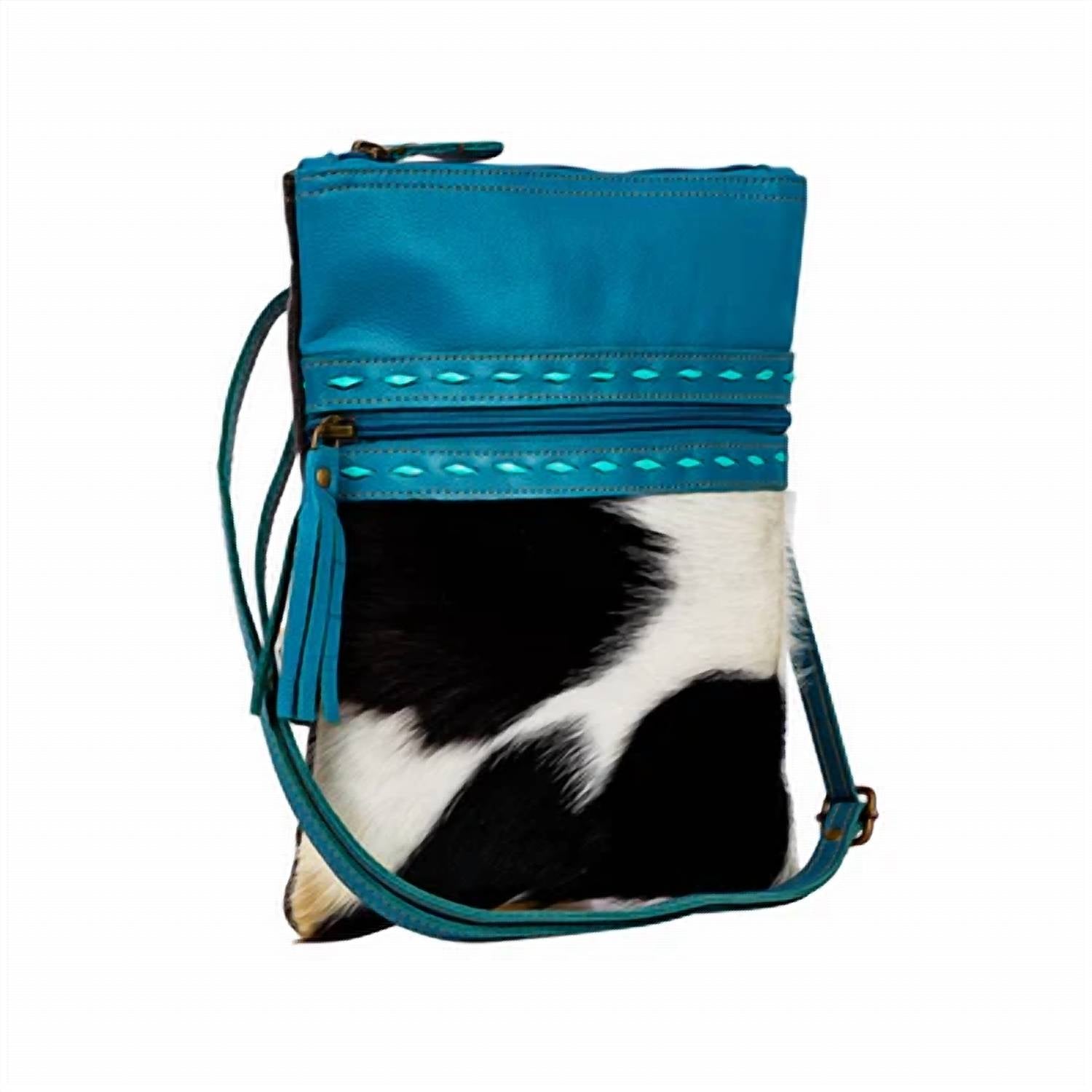 Myra Bag - Women's Fence Creek Small Canvas Hairon Bag
