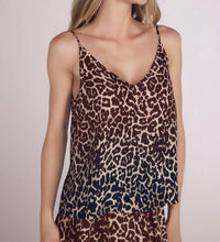 Bella Dahl - Women's Animal Print Bias Cut Camisole