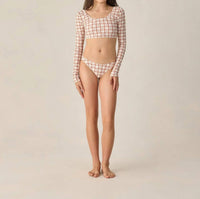 Rylee + Cru - Teen Rashguard Bikini Set