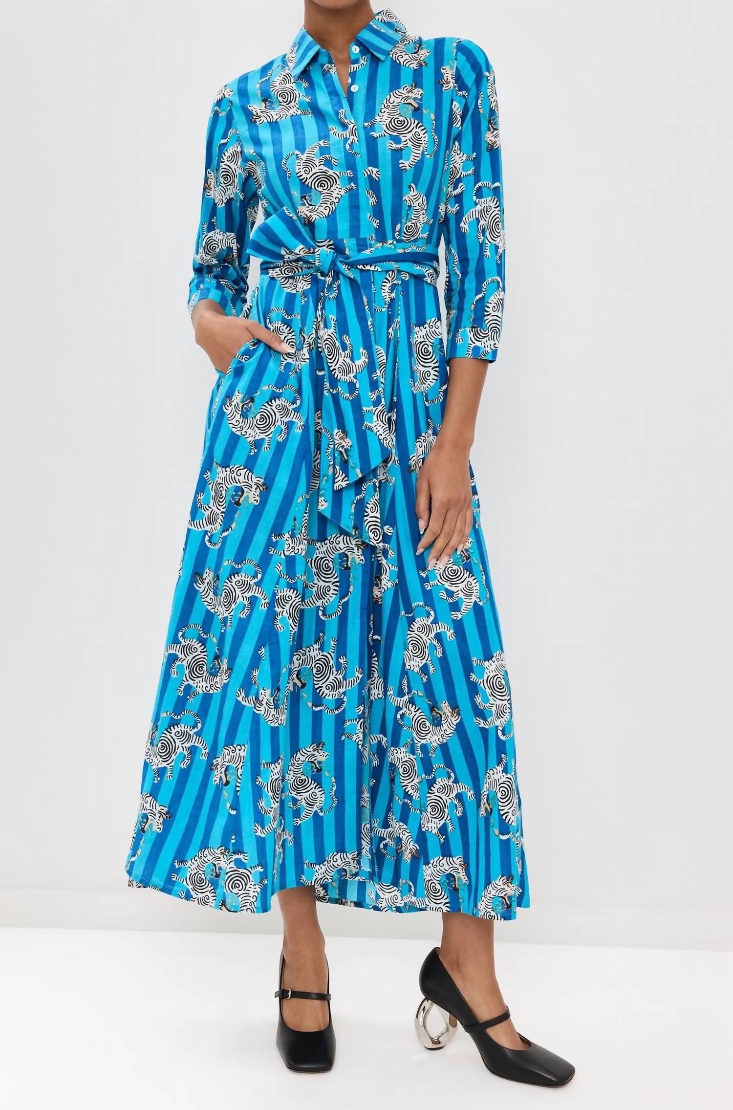 Guadalupe Design - Women's Luciana Tibet Dragon Dress