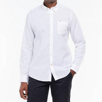 Barbour Nelson Tailored Shirt in white - men's shirt