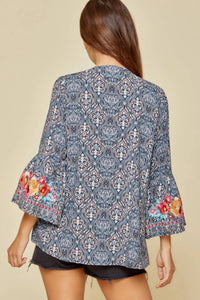 Andree By Unit - South Beach Embroidered Top