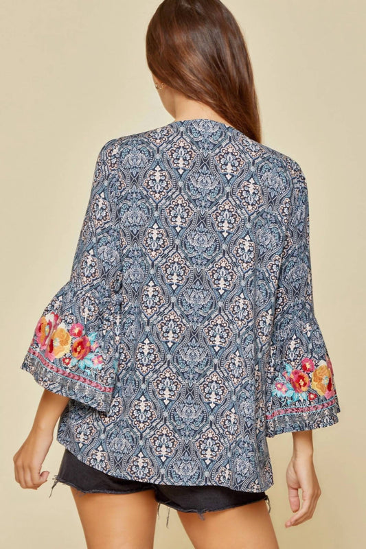 Andree By Unit - South Beach Embroidered Top