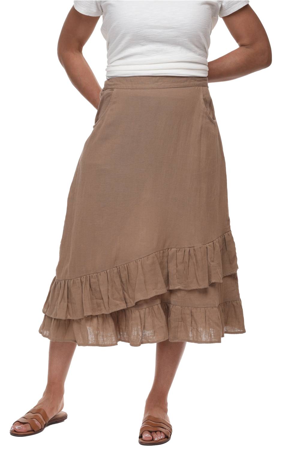 Tulip Clothing - Erika Flat Front Skirt