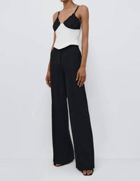 Jonathan Simkhai - KASSANDRA STRETCH BOOTCUT PANT