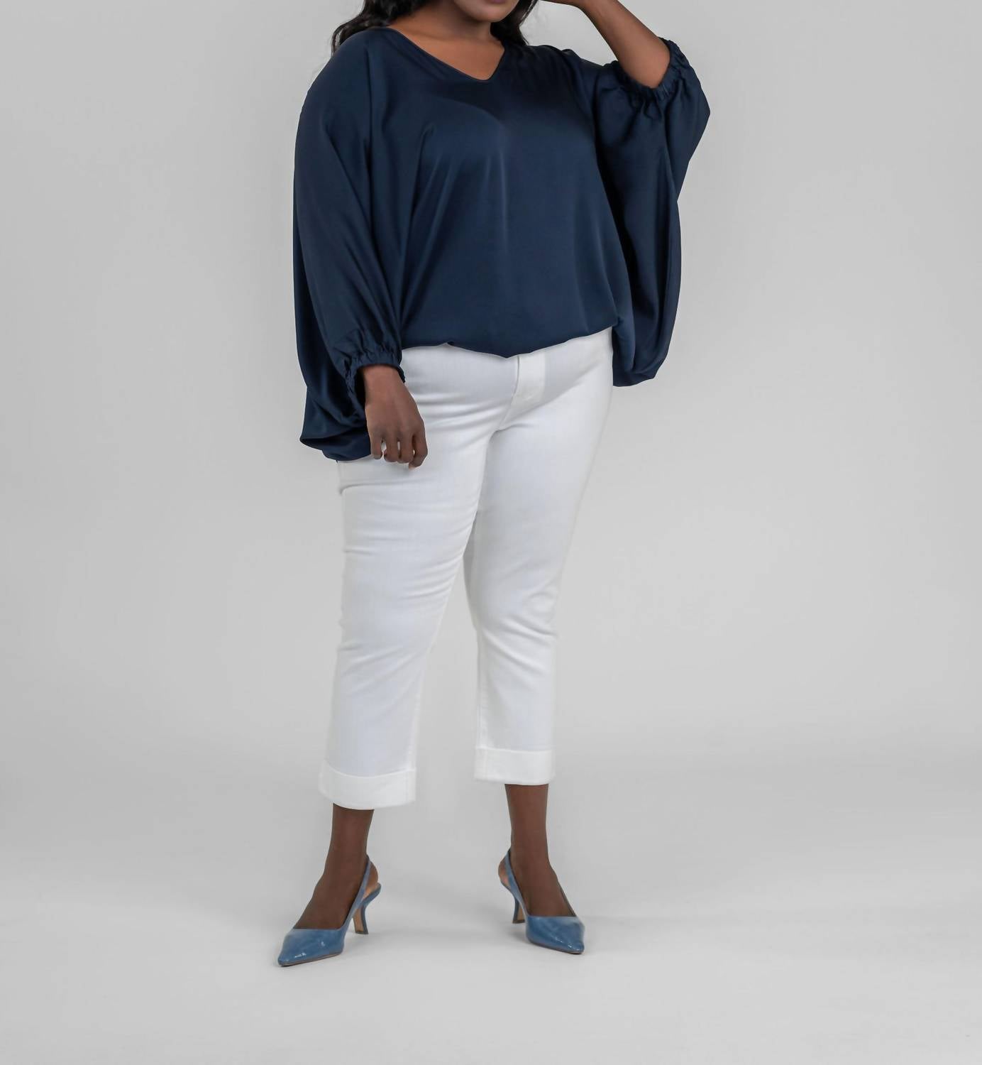 Nouvelle / Silk95Five - Austin V-neck Top