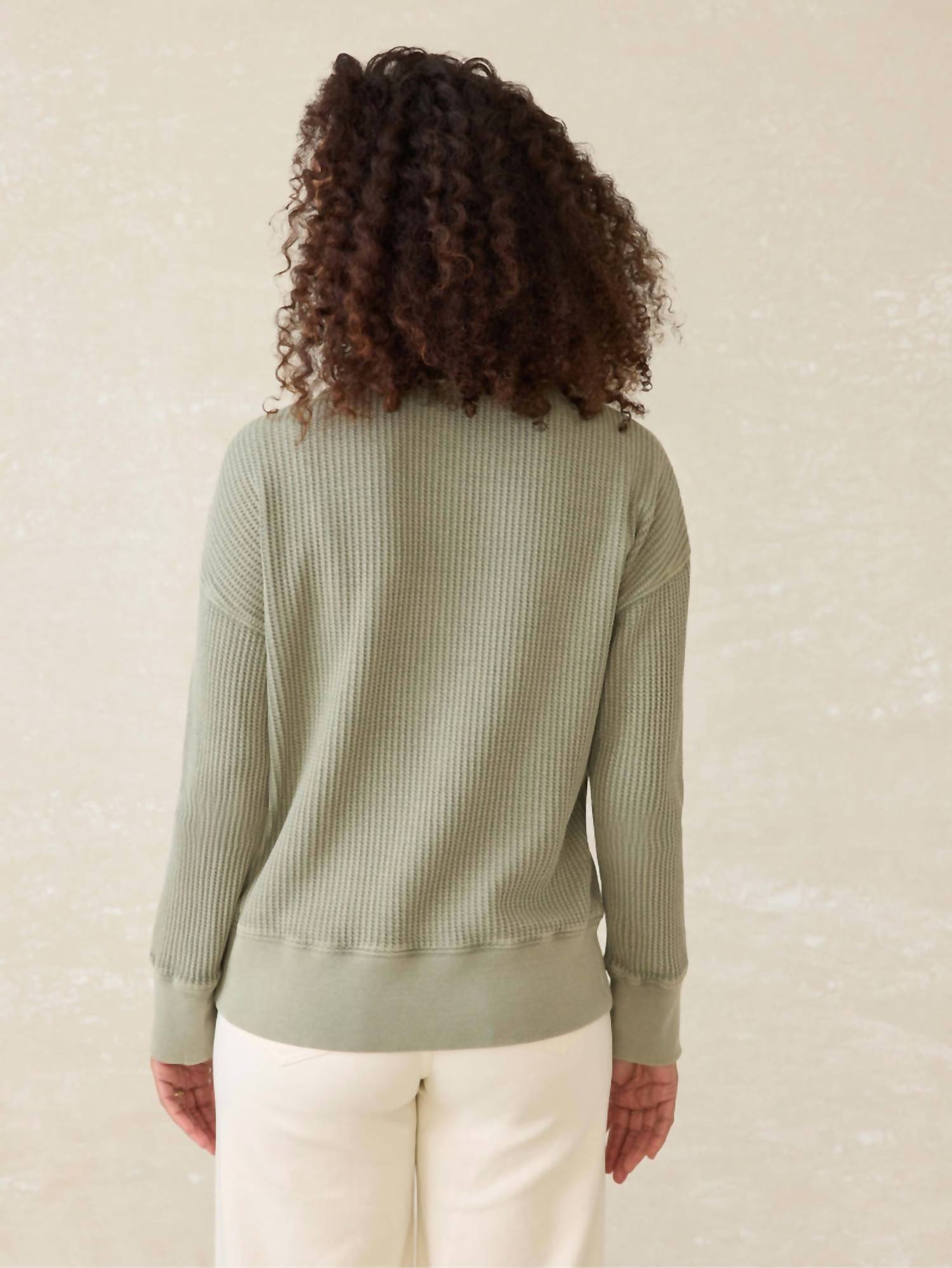 Faherty - Surf Waffle Henley Top