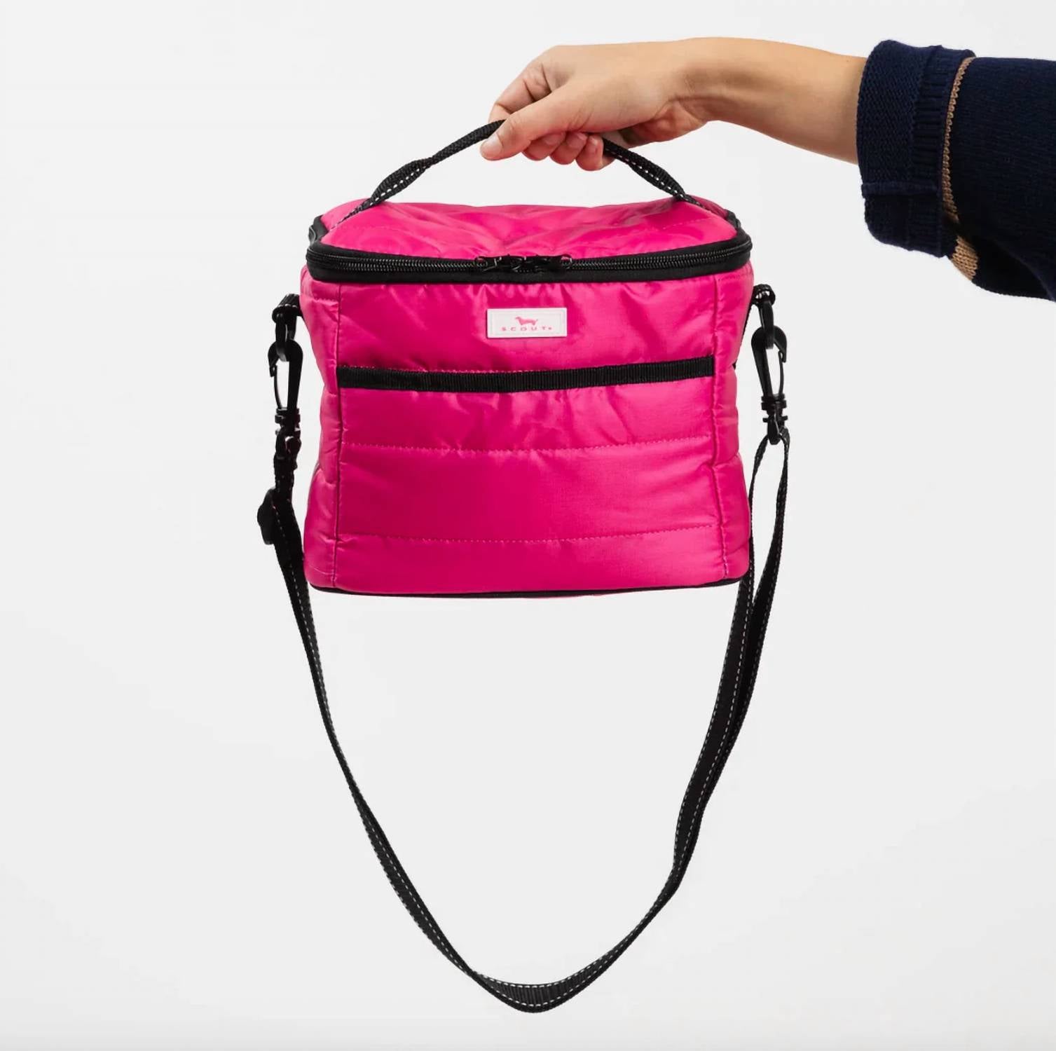 Scout - Road Snacks Lunch Bag Pink Puffer