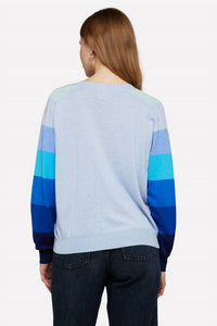 Wispr - Rainbow Raglan V Neck Sweater