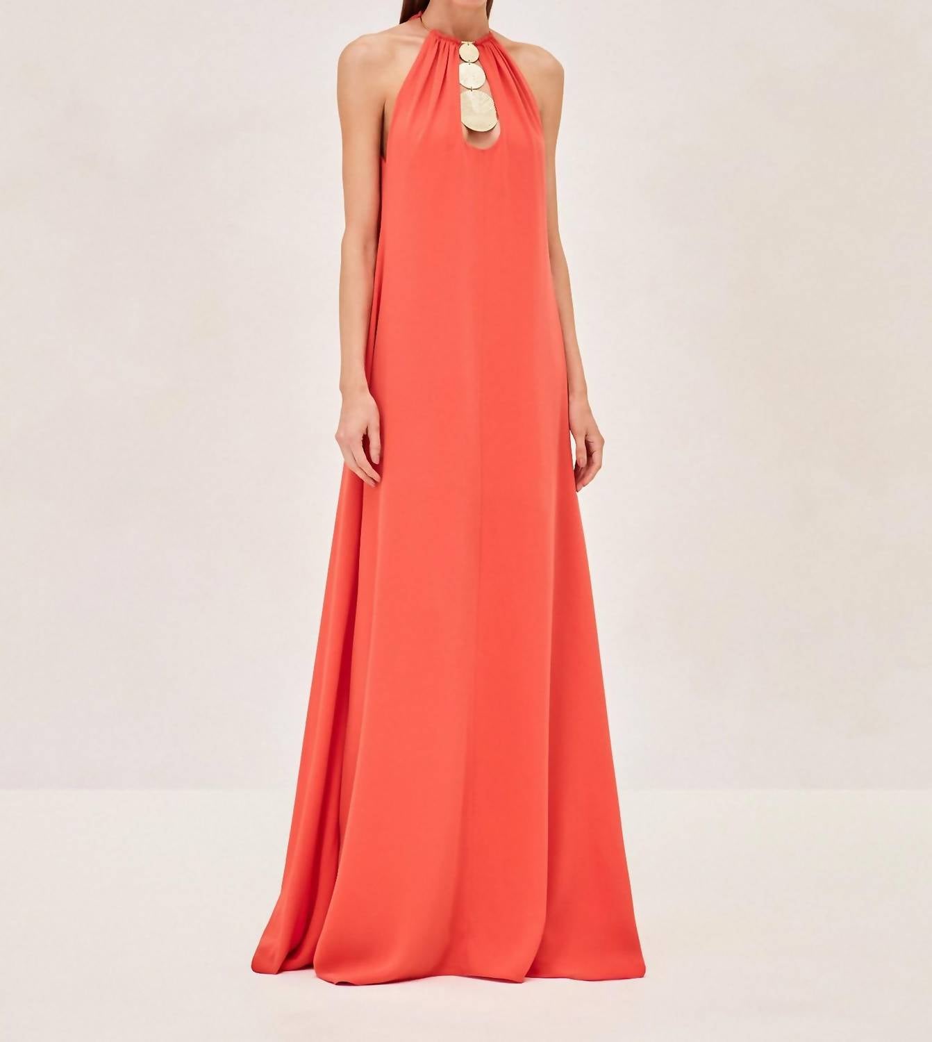 ALEXIS Celestino Dress in red orange - women's dress