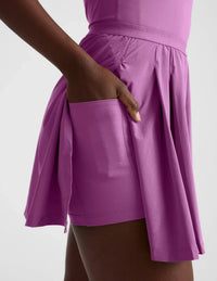 Beyond Yoga - Score Pleated Mini Dress